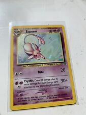 Espeon 1/75 Holo Pokémon Card WoTC Rare Neo Discovery