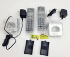 New ListingPair Of AT&T CL82463 Cordless Phone Handsets W/Battery & Docking Station New