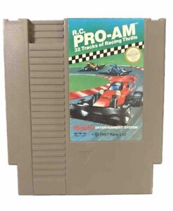 R.C. Pro-Am (Nintendo Entertainment System Nes 1988) Original Nes Game Tested