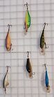 Assorted Rapala Fishing Lures Lot of Six