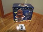 Rival Chocolate Fountain 3-tier Fondue Parties Showers Original Box  cff5  #LR