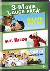 3-movie Laugh Pack - Major Payne / Sgt. Bilko / McHale's Navy DVD Damon Way