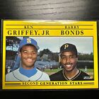 🔥 ERROR! 91 Fleer Ken Griffey Jr., Barry Bonds 2nd Generation Stars 🔥#710