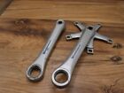 1981 double crank arms Shimano 600 ax FC-6300 VIA Japan Dyna Drive pedals thread
