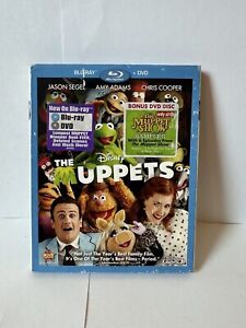 The Muppets - Two-Disc Combo Pack [Blu-ray + DVD] w/slipcover *Combine Shipping*