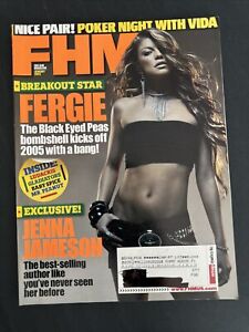 FHM Magazine January 2005 Fergie Jenna Jameson