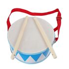 Kids Drum Wood Toy Drum Set with Carry Strap Stick for Kids Toddlers Gift5791