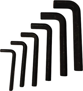 Extra Large Allen Wrench Jumbo Hex Key Set (METRIC: 8mm, 10mm, 12mm, 14mm, 17mm,
