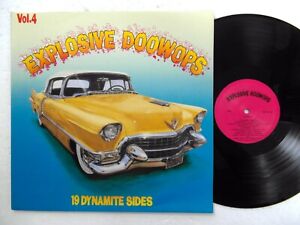 EXPLOSIVE DOOWOPS 19 Dynamite Sides Vol.4 LP Doowop MINT-  Mc 52