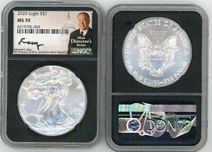 New Listing2020 $1Silver Eagle MS70 NGC Ed Moy