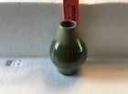 VINTAGE SMALL GREEN STUDIO ART POTTERY VASE UNSIGNED