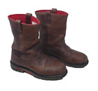 Rocky Men’s Outdoor Pull-On RWP Brown Waterproof Work Boots Size 12 M