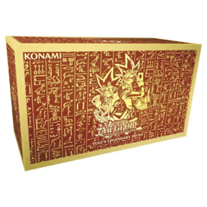 Yugioh YUGI'S LEGENDARY DECKS 1 Box 3 DECKS - EXODIA DECK & EGYPTIAN GODS SET!