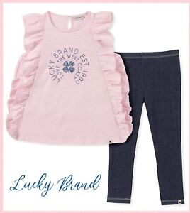 Lucky Brand Toddler Girl Outfit 4T