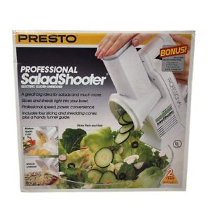 Presto Professional Salad Shooter Slicer/Shredder Model 02970 New Open Box