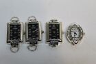4 pc Lot Women's Geneva Watches New but Untested