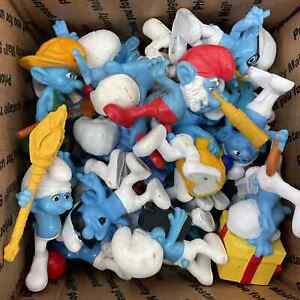 Smurfs Blue Figure Toy Collection Wholesale Movie Lot