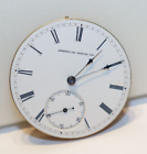 1877 Waltham PS Bartlett Pocket Watch Movement/Dial 10s 15j
