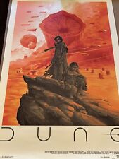 Dune Movie Poster Print Silkscreen /175 BNG Not Mondo GABZ Arrakis SHIPS NOW 🚚