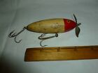 Vintage 3 Inch Unbranded (South Bend Surf-Oreno?) Wooden Fishing Lure Lot 9-354