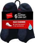 Hanes Mens FreshIQ Max Cushion Low Cut 6-Pack