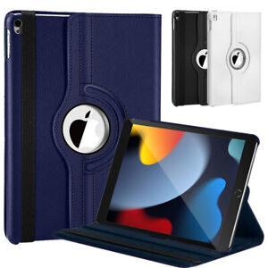 Case for iPad 9th/8th/7th Generation 10.2 inch Folio Leather 360 Rotating Cover