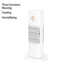 Portable Air Conditioner Cooling Fan Tower Fan Humidifier 3 Speeds Colorful LED