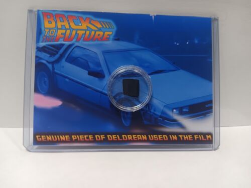 Back to the Future movie prop - Delorean Piece - Screen Used Prop