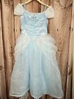 Disney Store Girl’s Cinderella Costume Dress Princess Size 7/8
