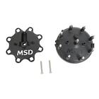 MSD Distributor Cap Male/HEI-Style Black Clamp-Down Ford/MSD Pro-Billet V8 Ea (For: Ford)