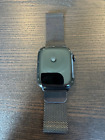 Apple Watch Series 7 45mm GPS+Cellular Unlocked Titanium graphite Milanese loop