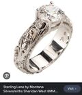 Montana Silversmith Sheridan Western Wedding Bridal Ring Size 6 New In Box