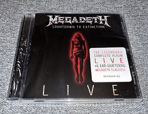 Countdown to Extinction: Live by Megadeth (CD, 2013)⭐️Buy 3 Get 1 Free⭐️