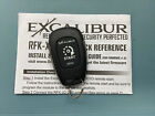 NEW EXCALIBUR 1-BUTTON REPLACEMENT REMOTE TRANSMITTER FOB ELVATQH w/ PROGRAMMING