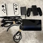 Nintendo Switch OLED Console - 64GB - White Excellent Condition Full Bundle