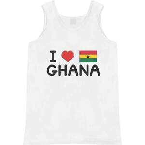 'I Love Ghana' Adult Vest / Tank Top (AV032855)