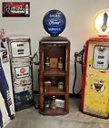 Rustoration 1950s FORD MOTOR COMPANY Tokheim Gas Pump w/ Shelves - Mancave Decor