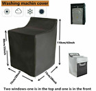 Washing Machine Top Dust Cover Laundry Washer/Dryer Protect Waterproof/Dustproof