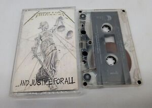 Metallica ...And Justice For All Cassette Elektra 1988 9 608812-4 VG