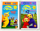 Lot of 2 PBS Kids Teletubbies VHS Tapes Vol. 4 & 6 Favorite Things, Big Hug