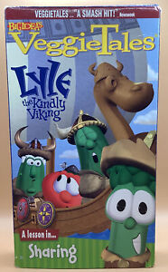 VeggieTales Lyle the Kindly Viking VHS 2001 **Buy 2 Get One Free**
