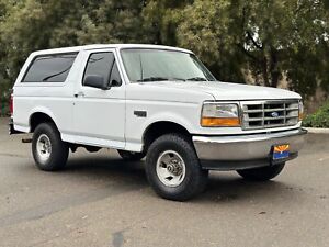 1996 Ford Bronco xl. 4x4 ...low miles , only 105k miles ! west coast Bronco !!
