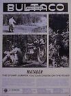 BULTACO MATADOR Original Motorcycle Ad 1965