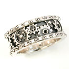 Fashion 925 Silver Plated Ring Men/Women Party Ring Band Jewelry Sz 6-10