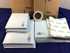 Ebay Shipping Supplies KIT Padded MAILERS Bubble Envelopes, BOXES, Tissue &TAPE