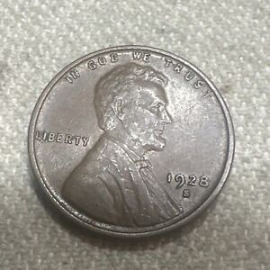 1928  S Lincoln Wheat Cent Very nice