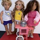 Lot Of 3&cotton Candy 18” Dolls.  1 Girl 1 Boy Our  Generation And 1-Girlfriend