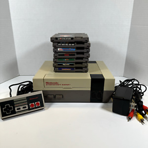 New ListingNintendo Entertainment System NES Bundle w/ 7 Games, Super Mario, Tested, Read
