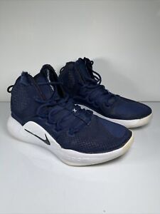 Nike Mens Hyperdunk X TB Basketball Shoes Sz 8 Sneakers Navy White AR0467-402