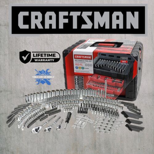 Craftsman 450 Piece Mechanic's Tool Set With 3 Drawer Case Box 99040 254 230